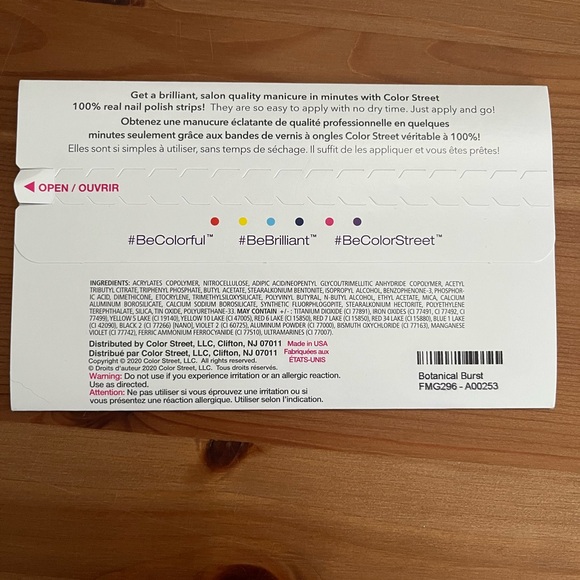 💅 3/$25- ColorStreet - Botanical Burst - Picture 3 of 4